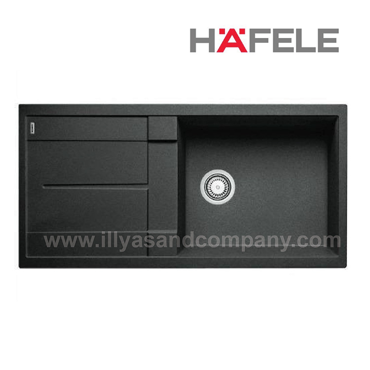 Hafele-Kitchen-Sink-Single-Bowl-SIngle-Dray-Silgranit