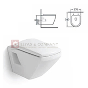 Shanks Wall hungg waterclosets